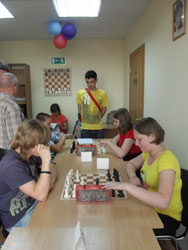 Соревнование по шахматам в программе Московской спартакиады